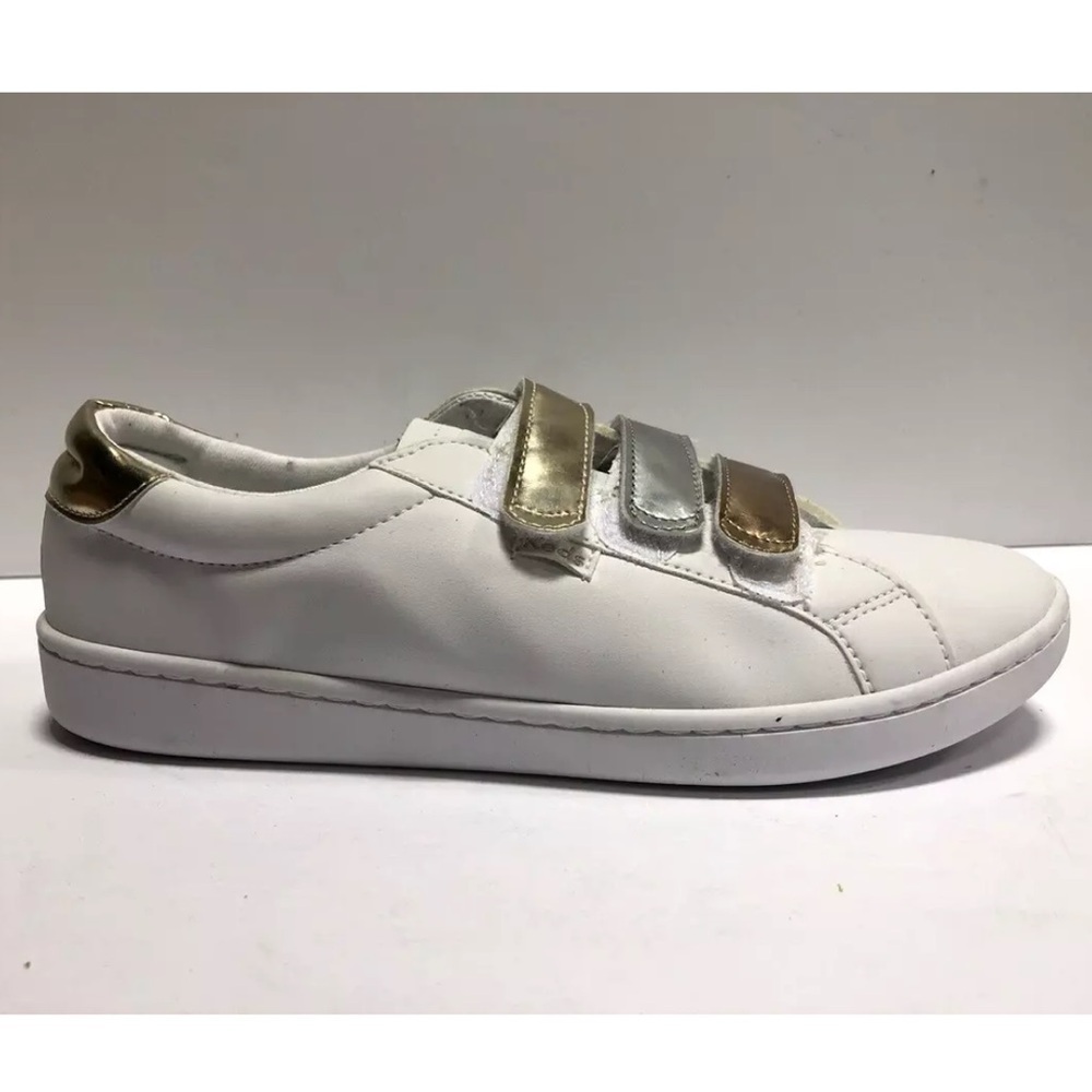 Keds Big Kids’ Triple Ace 3V Triple Metallic Sneakers White, Girls’ Size 6 M